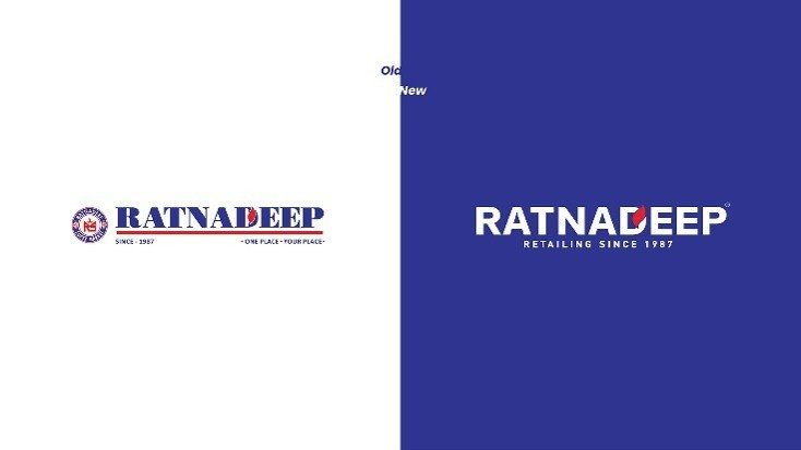Ratnadeep - Retail Logo Rebrand (Old vs New)